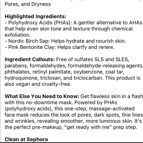 Ole Henriksen Phat Glow Facial Mask - Picture 4 of 5